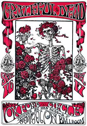 Stanley Mouse 1966 Grateful Dead