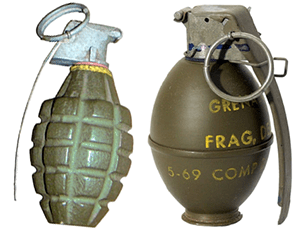 fragmentation grenade