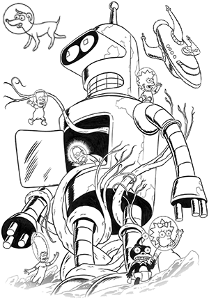 Treehouse-Arama by Mike Allred