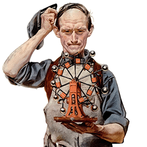 perpetual motion by norman rockwell