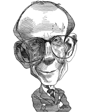 samuel huntington by david levine