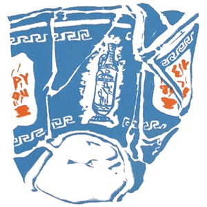 crushed anthora by Jim Mezei