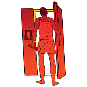 nighttime eating by Peter Oumanski