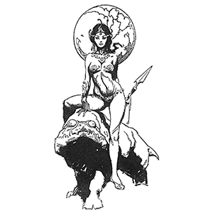 a princess of mars by frank frazetta