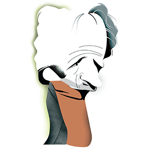 François Truffaut by Luis Grañena