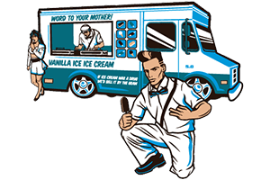 vanilla icecream by benjamin douglass