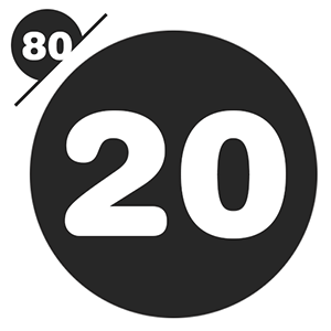 80 20 rule