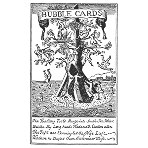 south sea bubble cards