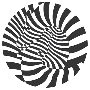 zebras by victor vasarely