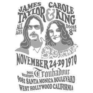 Carole King and James Taylor