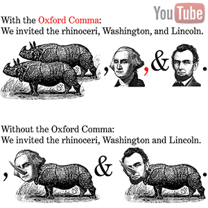 oxford comma oxford comma
