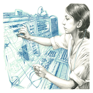 Suzanne Ciani by Caroline Andrieu