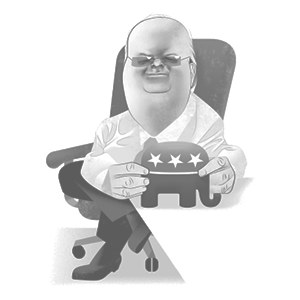 Karl Rove by Julie Weiss