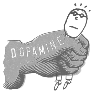 dopamine by Serge Bloch