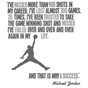michael jordan failure