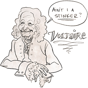 voltaire by Dylan Meconis