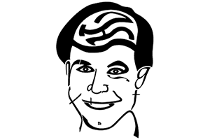 Douglas Hofstadter by Gilles Esposito-Farèse