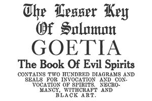 lesser key of solomon