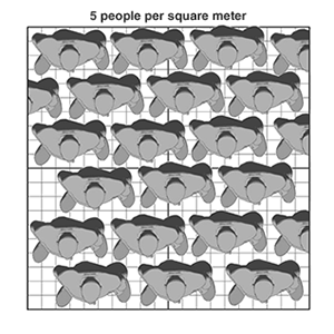five people per square meter by g keith still
