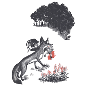 Chanticleer and the Fox by Barbara Cooney