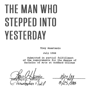 The Man Who Stepped into Yesterday