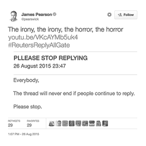 Email storm Email storm