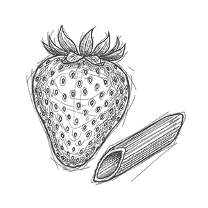 Pasta strawberries Pasta strawberries